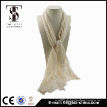 Mode-Ebene Lace Schals Wraps Schal für Frau